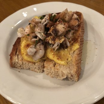 Loup Bar - Calamari toasts. In our opinion, one of the best tapas option here. - Wine Bars Near Me - Ciudad de México, DIF Loup Bar - Calamari toasts. In our opinion, one of the best tapas option here. - Wine Bars Near Me - Ciudad de México, DIF