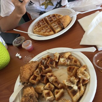 BB's Cafe - Served with some syrup and some hot sauce! - Soul Food Near Me - Covina, California