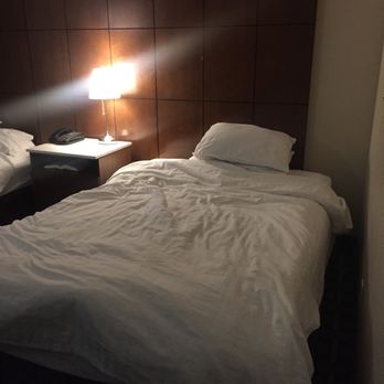 LA Crystal Hotel - After they clean the room. this is how the bed look like. - Hotels Near Me - Carson, California LA Crystal Hotel - After they clean the room. this is how the bed look like. - Hotels Near Me - Carson, California