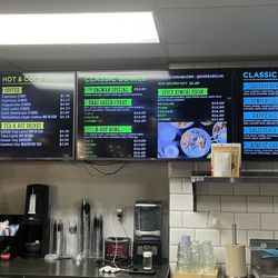 Chosabi - Menu