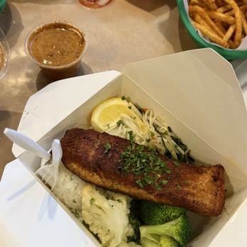Backyard Bayou - Blackened Salmon - Cajun/Creole Near Me - Union City, California