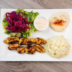 Mesopotamia Kitchen - Chicken Kebab Plate