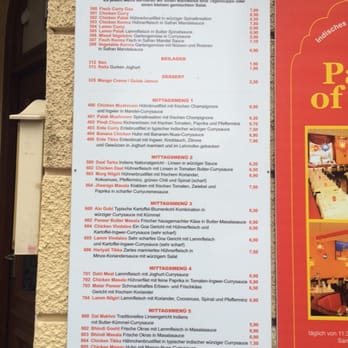 Palast der Winde - Mittagskarte - Indian Near Me - Munich, BY