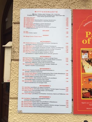 Menu photo 2 Palast der Winde Munich, BY