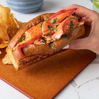 The Hampton Social - River North - LOBSTER ROLL- manhattan style: warm + buttery - Seafood Near Me - Chicago, Illinois The Hampton Social - River North - LOBSTER ROLL- manhattan style: warm + buttery - Seafood Near Me - Chicago, Illinois