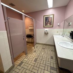 Clean clean bathrooms!