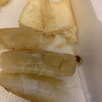 Super Pollo - Yuca (the inside is white, hard, and undercooked) - Peruvian Near Me - Arlington, Virginia