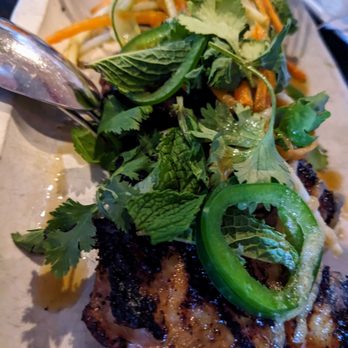 Selden Standard - Thai Grilled Chicken (herbs, fish sauce, kohlrabi salad) - New American Near Me - Detroit, Michigan Selden Standard - Thai Grilled Chicken (herbs, fish sauce, kohlrabi salad) - New American Near Me - Detroit, Michigan