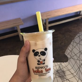 Bing's Boba Tea - Green Jasmine Milk Tea with Lychee Coconut Jelly. - Bubble Tea Near Me - Tucson, Arizona Bing's Boba Tea - Green Jasmine Milk Tea with Lychee Coconut Jelly. - Bubble Tea Near Me - Tucson, Arizona