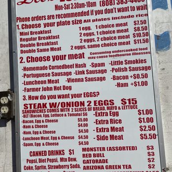 Lee's Lunch wagon - Menu - Food Trucks Near Me - Kapolei, Hawaii Lee's Lunch wagon - Menu - Food Trucks Near Me - Kapolei, Hawaii