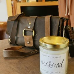 Marilee's Designs - Hand crafted leather clutch