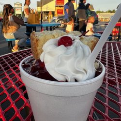 Jimmy T's Soft Serve - Strawberry shortcake