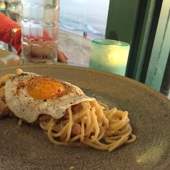 Driftwood Kitchen - Lobster spaghetti bomb - Seafood Near Me - Laguna Beach, California