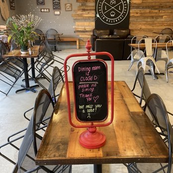 Latte Love Coffee House - a chalkboard sign - Coffee & Tea Near Me - Cranston, Rhode Island