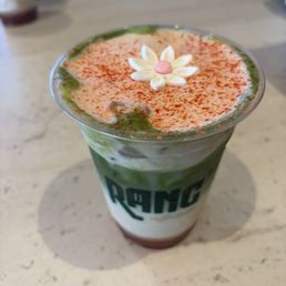 Guava matcha Einspanner