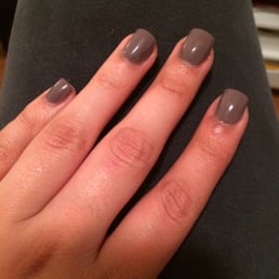 Acrylics with Essie Polish. Mai does amazing work! Acrylics with Essie Polish. Mai does amazing work!