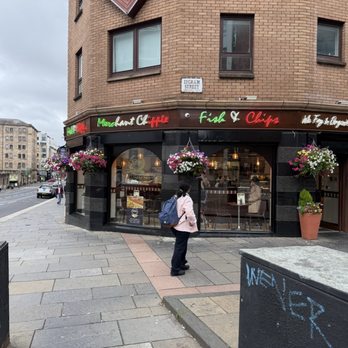 Merchant Chippie - Front entrance - Fish & Chips Near Me - Glasgow, GLG Merchant Chippie - Front entrance - Fish & Chips Near Me - Glasgow, GLG
