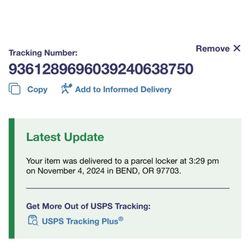 USPS - Proof of delivery that never happened