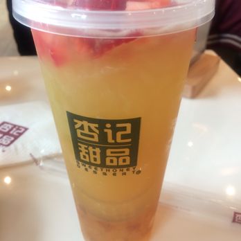 Sweethoney Dessert - Strawberry lemon peach gum drink - Desserts Near Me - Alhambra, California Sweethoney Dessert - Strawberry lemon peach gum drink - Desserts Near Me - Alhambra, California