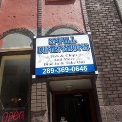 Small Dimensions - Fish n chips and more!! It's our pleasure to serve you