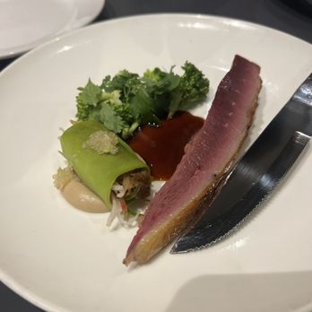 Gunshow - Duck, broccoli & garlic. - New American Near Me - Atlanta, Georgia