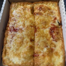 Pizza with double cheese