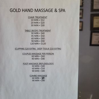 Gold Hand Massage & Spa - Prices - Massage Near Me - San Marcos, Texas Gold Hand Massage & Spa - Prices - Massage Near Me - San Marcos, Texas