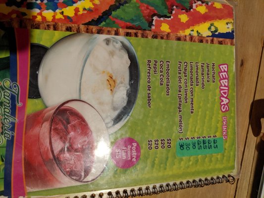 Menu photo 3 La Tamalería Valladolid, YUC Menu photo 3 La Tamalería Valladolid, YUC