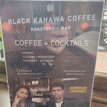 Black Kahawa - Coffee & Tea Near Me - Columbus, Ohio