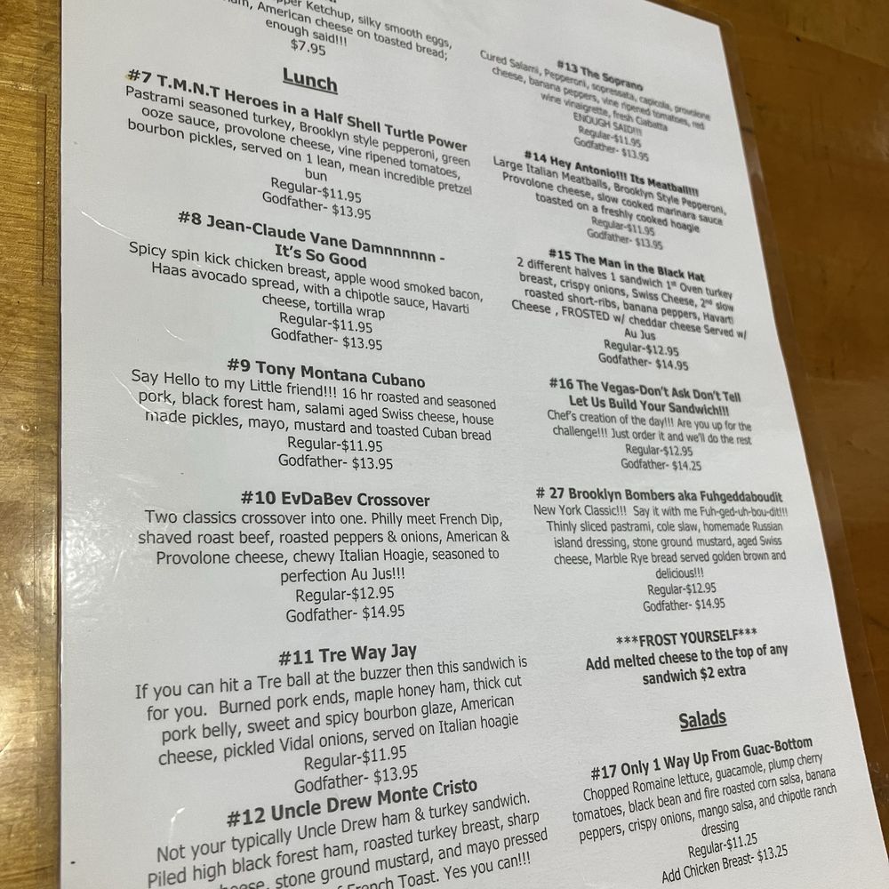 The Paper Bag - Menu - Sandwiches Near Me - Gainesville, Florida The Paper Bag - Menu - Sandwiches Near Me - Gainesville, Florida