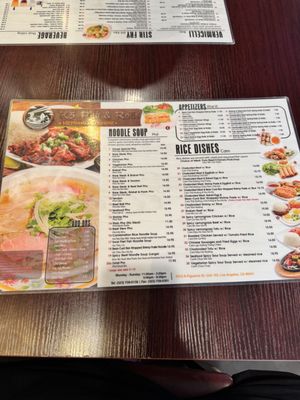 Menu photo 3 K5 Pho & Rolls Los Angeles, CA Menu photo 3 K5 Pho & Rolls Los Angeles, CA