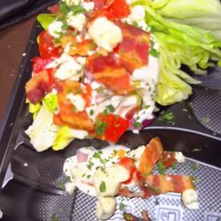 Chefs Fish and Grits - Wedge Salad