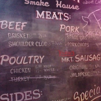 Lockhart Smokehouse - Up close and personal with the menu - out of turkey but not to be denied this weekend! - Barbeque Near Me - Plano, Texas