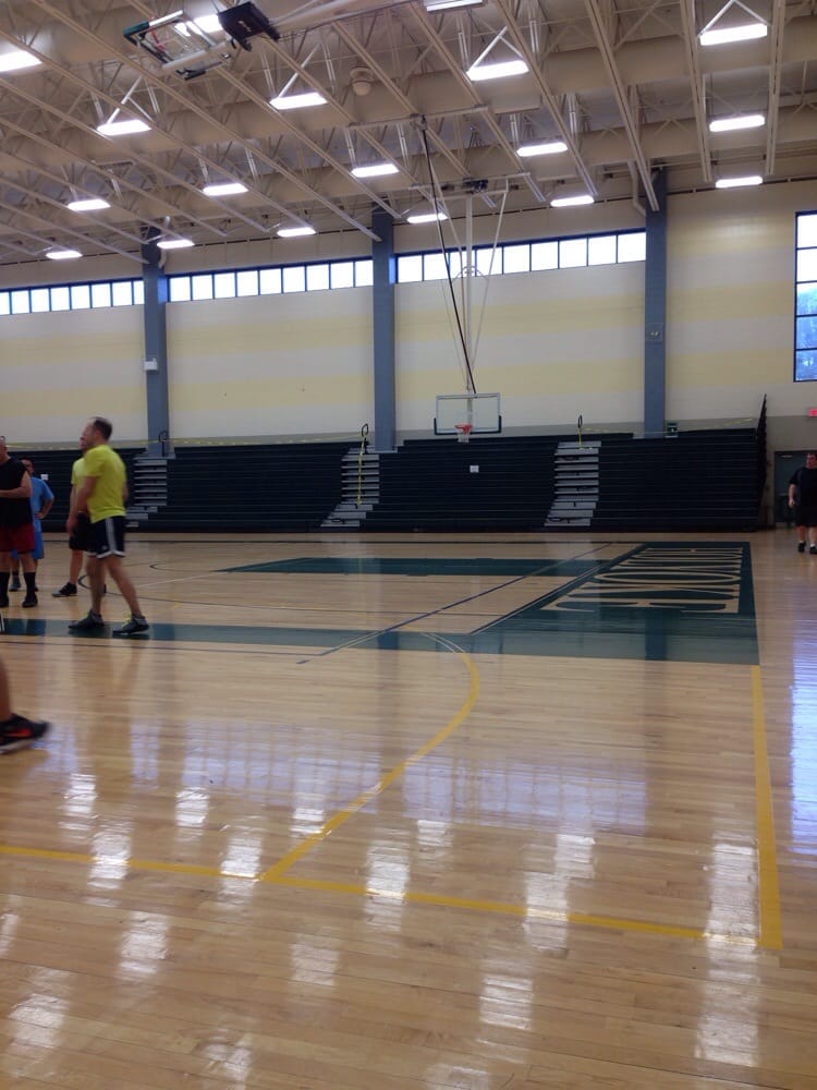 Holyoke Community College Basketball Court Logo