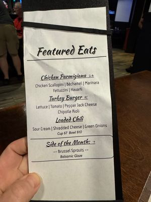 Menu photo 5 Shades Bar & Grill Inlet Beach, FL