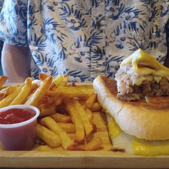 Cubanidad - Hubby loved the Tampa sandwich; took half home. He was very happy to see that the FF were so crispy. - Cuban Near Me - Henderson, Nevada Cubanidad - Hubby loved the Tampa sandwich; took half home. He was very happy to see that the FF were so crispy. - Cuban Near Me - Henderson, Nevada