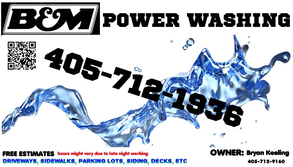 B & M POWER WASHING Updated May 2024 Holdenville, Oklahoma