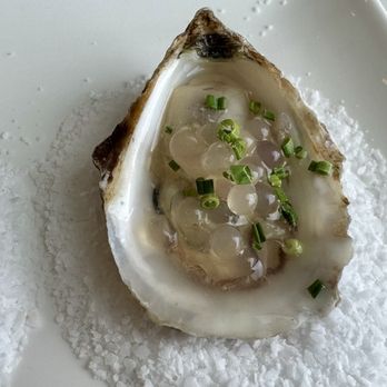 Stonegarden - Oyster with mignonette pearls. - Breakfast & Brunch Near Me - Minneapolis, Minnesota Stonegarden - Oyster with mignonette pearls. - Breakfast & Brunch Near Me - Minneapolis, Minnesota