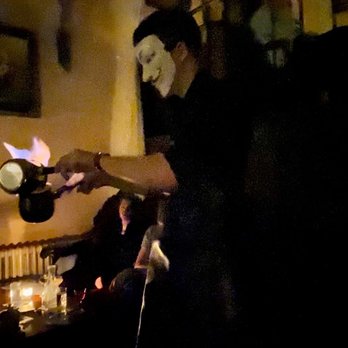 AnonymouS Bar - The Hot Fawkes cocktail is quite the production - Bars Near Me - Prague, Puerto Rico