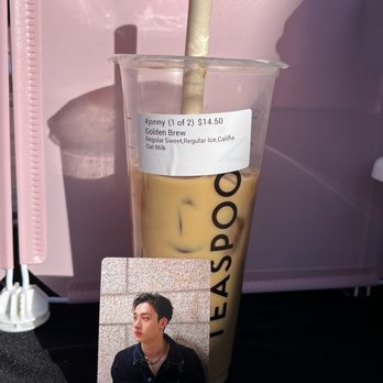 Teaspoon - Special coffee drink for a Stray Kids event! - Bubble Tea Near Me - Campbell, California