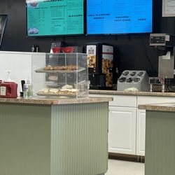 Taco's & More - The wide ranging menu and delectable cinnamon rolls.