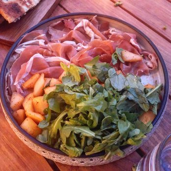 Ysabel - #SanDaniele #prosciutto plate #arugula #salad #toyboxmelons - New American Near Me - West Hollywood, California Ysabel - #SanDaniele #prosciutto plate #arugula #salad #toyboxmelons - New American Near Me - West Hollywood, California