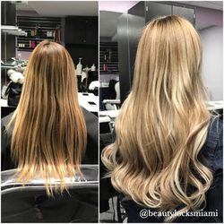 Beauty Locks Hair Extensions - Hair Extensions 30 Pieces Blond
