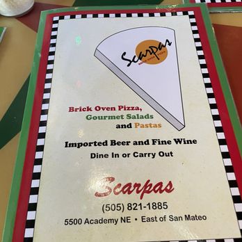 Scarpas - Pizza Near Me - Albuquerque, New Mexico Scarpas - Pizza Near Me - Albuquerque, New Mexico