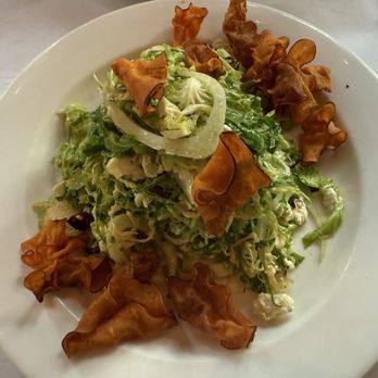 Salt & Pepper - brussel sprout, fennel and bacon salad - American Near Me - Tiburon, California