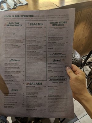 Menu photo 2 Grain Store Cafe & Bar Horley, WSX