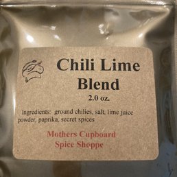 a bag of chili lime blend a bag of chili lime blend