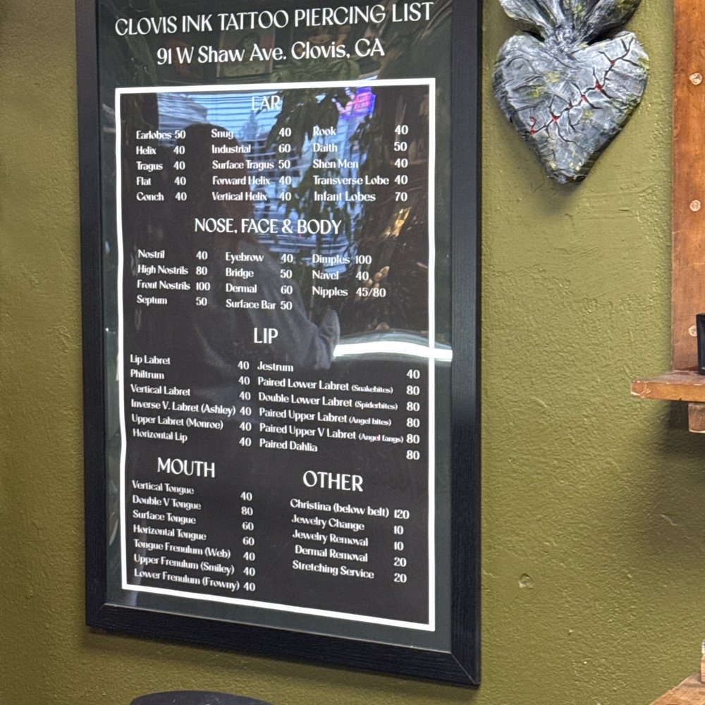 Clovis Ink Tattoo - Tattoo Near Me - Clovis, California Clovis Ink Tattoo - Tattoo Near Me - Clovis, California