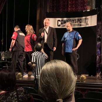 ComedySportz Twin Cities - a group of people on stage - Performing Arts Near Me ComedySportz Twin Cities - a group of people on stage - Performing Arts Near Me