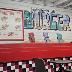 The Burger Rush - Outside seating only